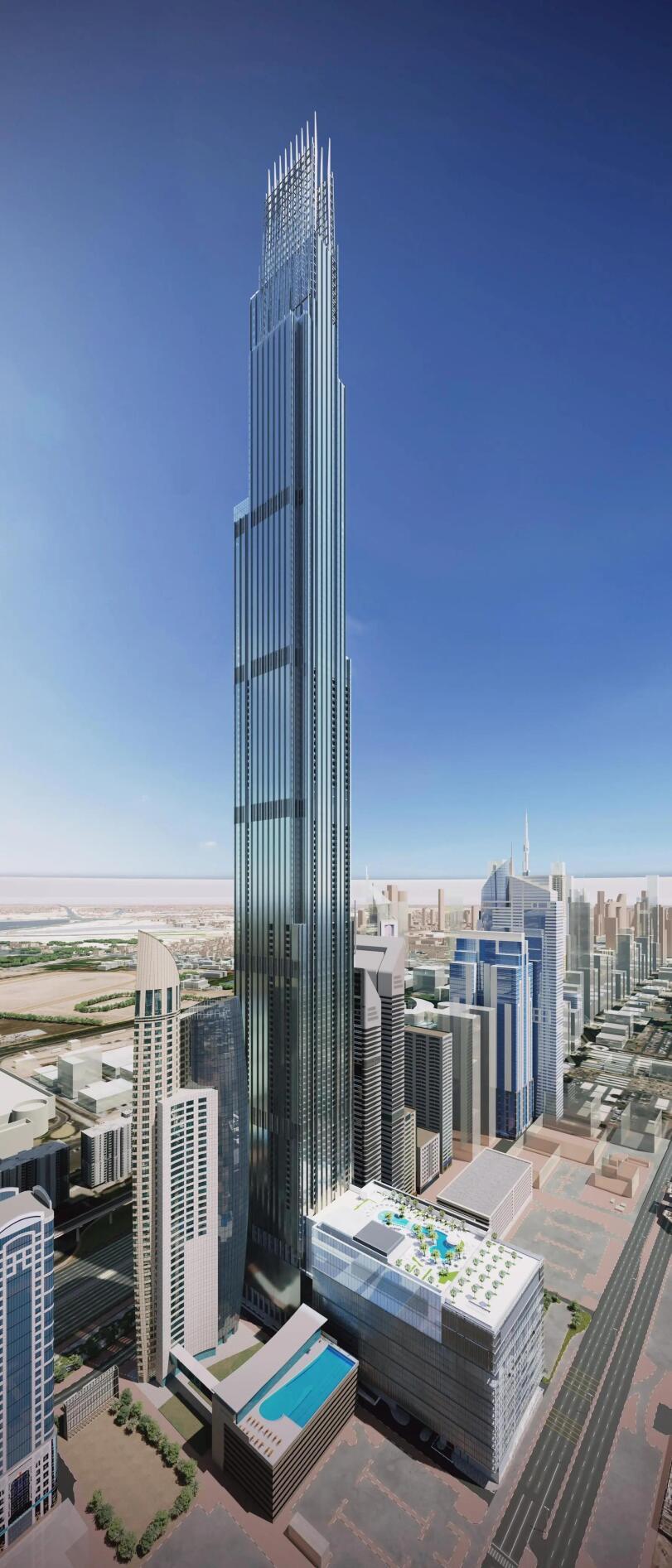небоскребы,архитектура,architecture, архитектура, здание, дом, архитектурный памятник, ,Дубай,ОАЭ,страны,Бурдж Азизи