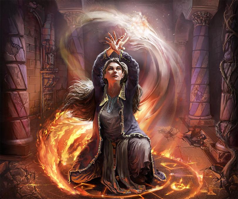 ﻿,3 1 \ I y ‘ ,■ i n - f #v. V : jfff (, ] ) //*ША wmj,эльф,колдунья,Магия,маг,Odysseusart,fantasy art,art,арт,красивые картинки,fire,Magic,Магия