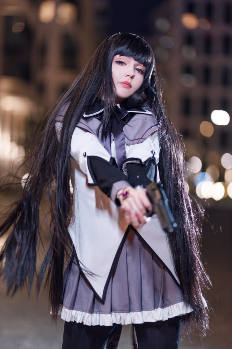 Akemi Homura,Homura Akemi,Mahou Shoujo Madoka Magica,Puella Magi Madoka Magica, Madoka Magica, Мадока,Anime,Аниме,фэндомы,Madoka Kaname,Miki Sayaka,Tomoe Mami,Mami Tomoe,Sakura Kyouko,kuromimio. cosplay,cosplay, косплей,cosplay