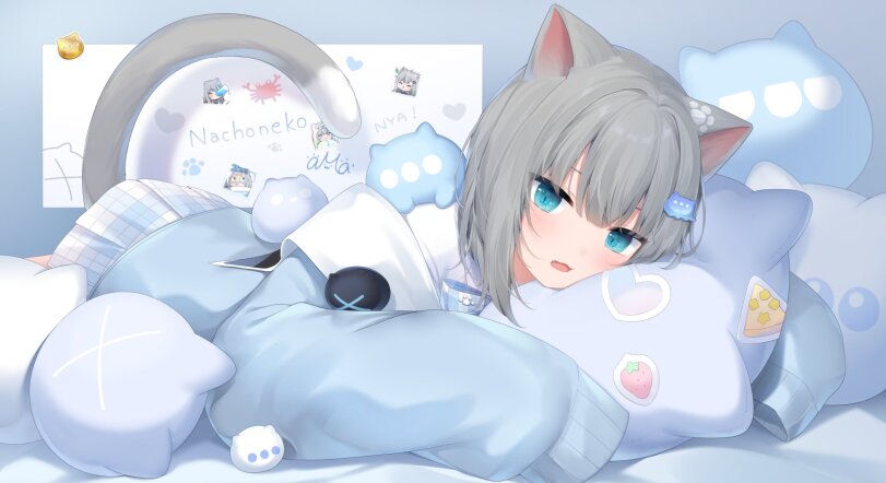Amashiro Natsuki,Anime Artist,Аниме арт, Аниме-арт,artist,Nacho (Amashiro Natsuki),Nachoneko, Начонеко,Virtual YouTuber,VTuber, Витубер,фэндомы,Amashiro Natsuki,Anime Art,Anime Art,artist,nacho (amashiro natsuki),virtual youtuber,fandoms