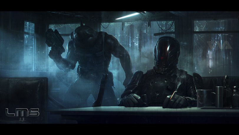 AndreeWallin,Last Man Standing,LMS: Killbook of a Bounty Hunter,Sci-Fi,art,арт,красивые картинки,Jawesome,AndreeWallin,LMS,Sci-Fi,art,,Jawesome