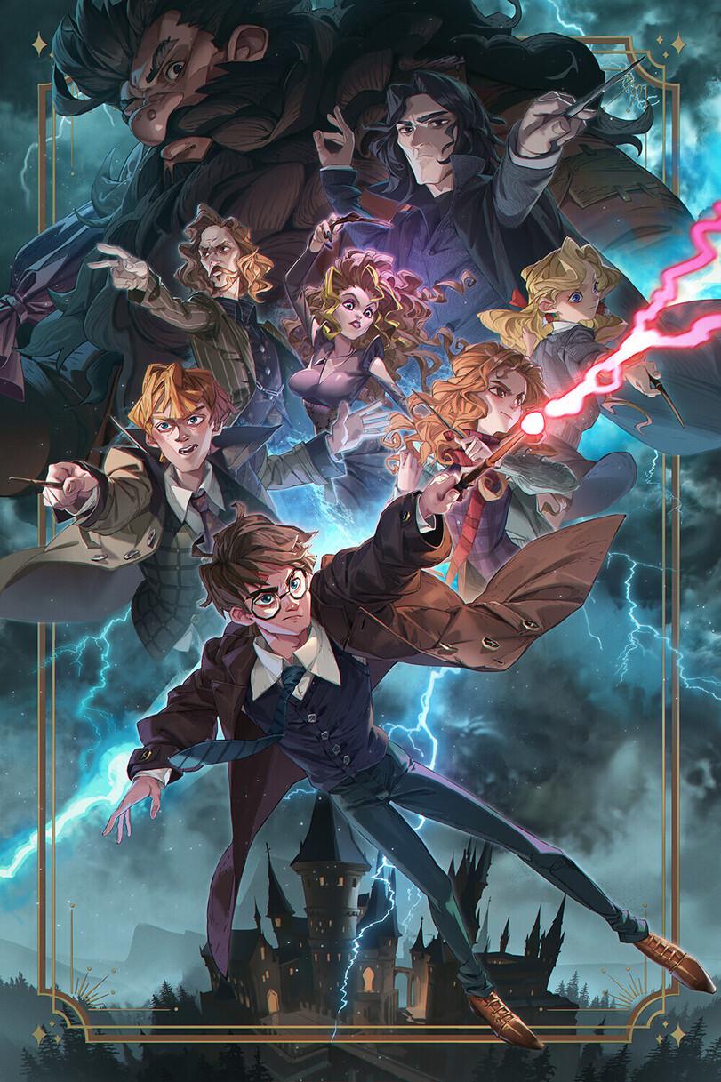 Baba Baraba,artist,Harry Potter,Поттериана,art,арт