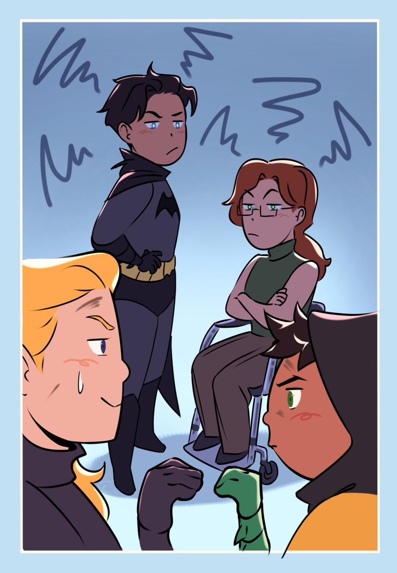 Barbara Gordon,Bat Family,Бэт семья,DC Comics,DC Universe, Вселенная ДиСи,фэндомы,Dick Grayson,damian wayne,Stephanie Brown,batbabydamian,dc art,Batgirl,DC Comics,fandoms,Bat Family,Dick Grayson,damian wayne,Stephanie Brown,batbabydamian,dc art