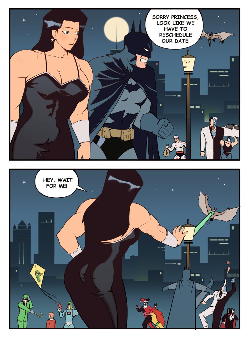 BoonieBaby,artist,BoonieBaby6,DC Comics,DC Universe, Вселенная ДиСи,фэндомы,Batman,Бэтмен, Темный рыцарь, Брюс Уэйн,Wonder Woman,Чудо Женщина, Диана Принс, Принцесса Диана из Фемискиры (Темискиры),Крепкая девушка,комиксы без перевода,BoonieBaby,artist,BoonieBaby6,DC Comics,fandoms,Batman,Wonder