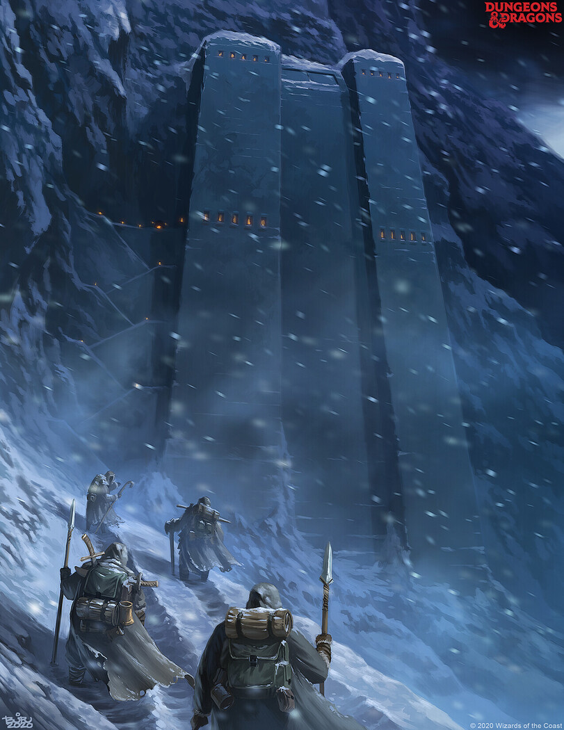﻿© 2020 Wizards of the Coast ' r,Brian Valeza,artist,icewind dale,Fantasy,Fantasy art,art,арт,dnd,IWD Rime of the Frostmaiden
