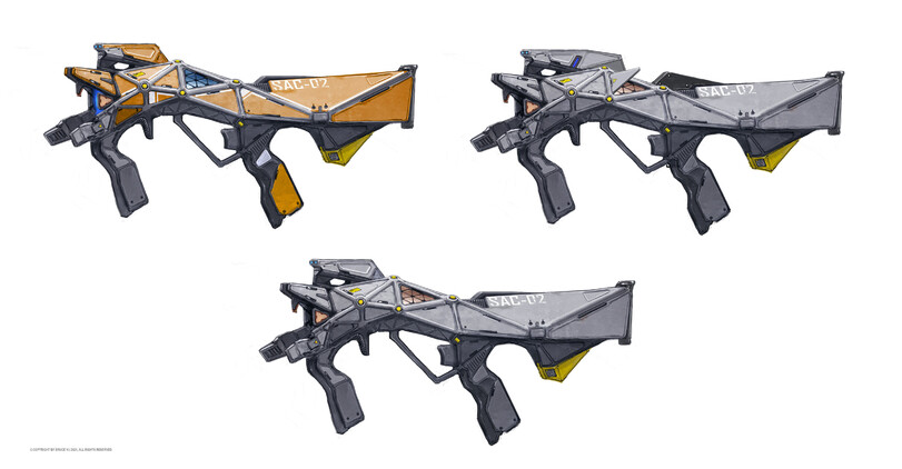 ﻿O COPYRIGHT BY BRUCE YU 2021. ALL RIGHTS RESERVED,Bruce Yu,Sci-Fi,art,арт,guns,weapon,длиннопост