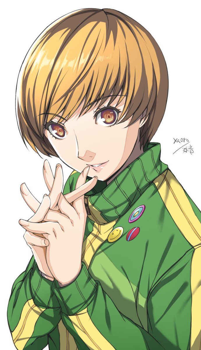 Chie Satonaka,Satonaka Chie, Чие Сатонака,Persona 4,Persona,Shin Megami Tensei,Megami Tensei,Игры,game art,yaotoillust,artist,Chie Satonaka,Persona 4,Persona,Shin Megami Tensei,games,game art,yaoto,artist