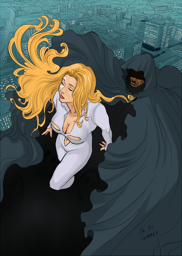 Cloak and Dagger,Плащ и Кинжал,Marvel,Вселенная Марвел,фэндомы,Cloak (Marvel),Плащ, Тайрон Джонсон,Dagger (Marvel),Кинжал, Тэнди Боуэн,Cloak and Dagger,Marvel,fandoms,Cloak,Dagger (Marvel)