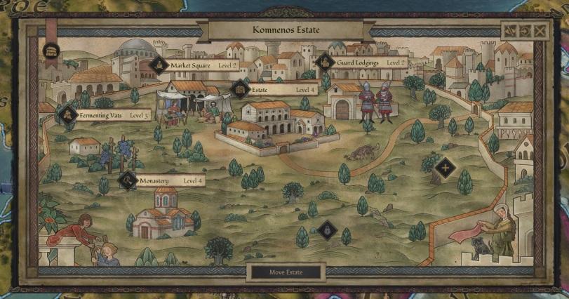 ﻿Komnenos Estate Estate Monastery № Move Estate nTUITto. —/yTV'fVjfi'l W aU.-1 !' r ■ Guard Lodgings 181,Crusader Kings 3,Crusader Kings,Игры