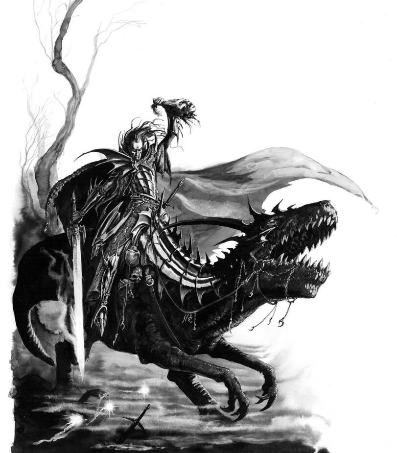 Dark Elves,Warhammer Fantasy,Warhammer FB,фэндомы,Morathi,Malekith,Witch Elves,Dreadlord (Wh FB),Sorceress (Wh FB),Dark Elf Warriors,Malus Darkblade,Cold One Knights,David Gallagher,artist