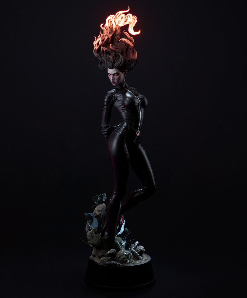 ﻿1 * (/,Dark Phoenix,Темный Феникс,Jean Grey,Чудо-Девочка, Джин Грей,X-Men,Люди-Икс,Marvel,Вселенная Марвел,фэндомы,3D,длиннопост,Polina Shaman,Dark Phoenix,Jean Grey,X-Men,Marvel,fandoms,3D,,Polina Shaman,long post