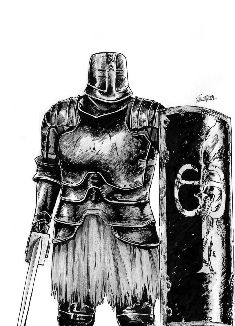 Dark Souls,фэндомы,DS art,DS персонажи,длиннопост,Dark Sun Gwyndolin,Big Hat Logan,Crossbreed Priscilla,Black iron Tarkus,Paladin Leeroy,Darkwraith Knight,artist,Gustavo Oliveira
