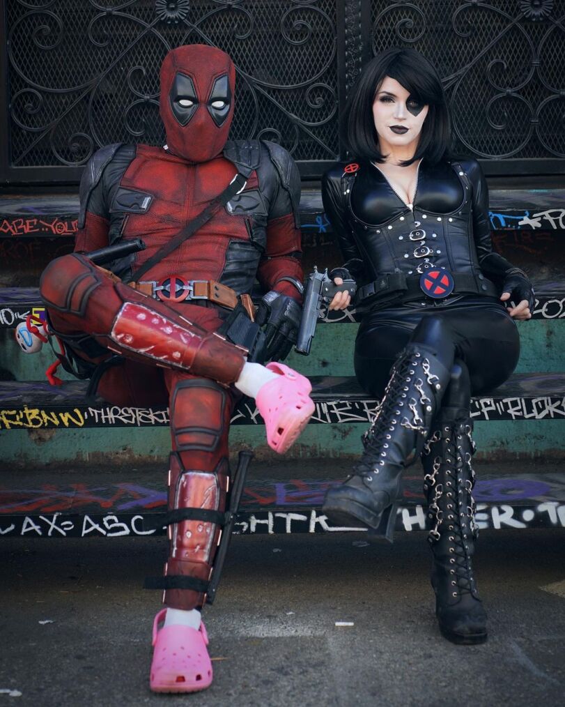 Deadpool,Дэдпул, Уэйд Уилсон,Marvel,Вселенная Марвел,фэндомы,Domino,Домино, Нина Турман,X-Men,Люди-Икс,GeekStrong,armoredheartcosplay,Marvel Cosplay,Косплей,cosplay,Deadpool,Marvel,fandoms,Domino,X-Men,GeekStrong,armoredheartcosplay,Marvel Cosplay,cosplay