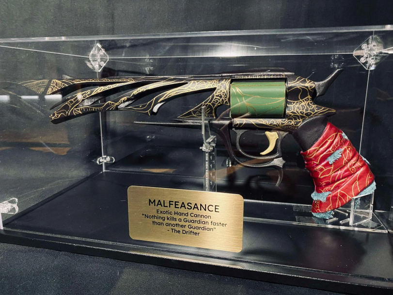﻿MALFEASANCE Exotic Hand Cannon Nothing kiiis a Guardian faster than another Guardian” - The Drifter,Destiny 2,Destiny,Игры,Револьвер,3D печать