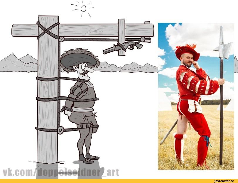Doppelsoldner_art,artist,Ландскнехт,Landsknecht, Ландскнехт,гульфик,казнь