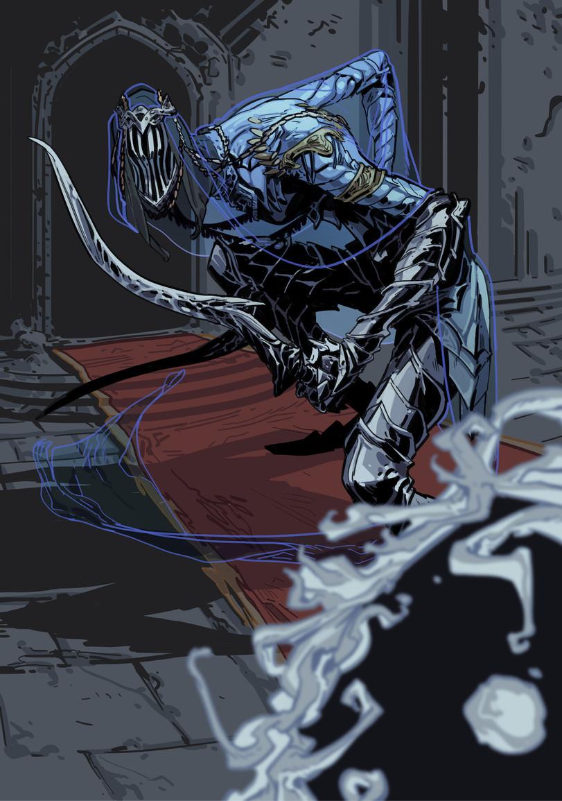 Ershao Guo,artist,Abyss Watchers,DSIII персонажи,Dark Souls 3,Dark Souls,фэндомы,Yhorm The Giant,Dancer of the Boreal Valley,Nameless King,длиннопост,Crystal Sage,Champion Gundyr,Vordt of the Boreal Valley,Curse-Rotted Greatwood,Deacons of the Deep,High Lord Wolnir,Old Demon King,Pontiff