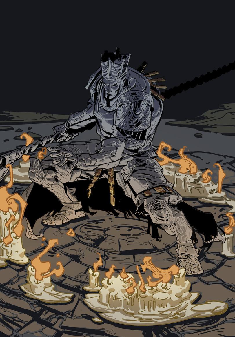 Ershao Guo,artist,Abyss Watchers,DSIII персонажи,Dark Souls 3,Dark Souls,фэндомы,Yhorm The Giant,Dancer of the Boreal Valley,Nameless King,длиннопост,Crystal Sage,Champion Gundyr,Vordt of the Boreal Valley,Curse-Rotted Greatwood,Deacons of the Deep,High Lord Wolnir,Old Demon King,Pontiff