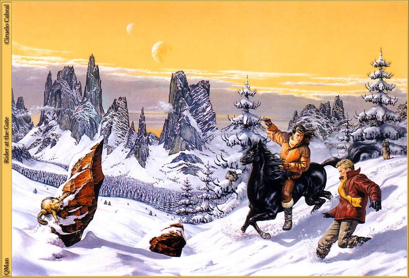 Fantasy,Fantasy art,art,арт,Ретро-фэнтези,Воины (Fantasy),Воины(Fantasy),Мифические существа,Ciruelo Cabral,длиннопост,Маги(Fantasy)