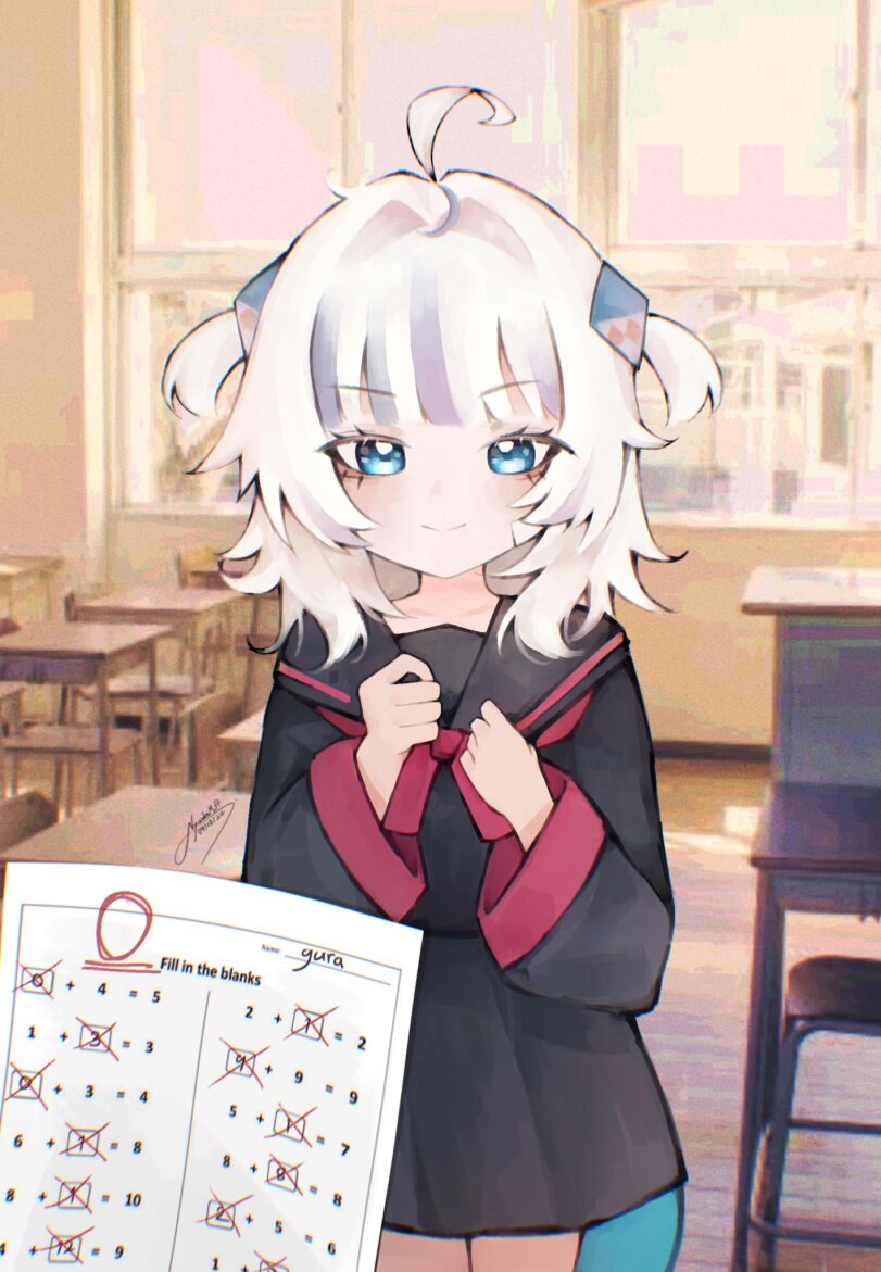 Gawr Gura,Гавр Гура,Hololive,Hololive Production, Хололайв,Virtual YouTuber,VTuber, Витубер,фэндомы,komuff,Anime Artist,Аниме арт, Аниме-арт,artist