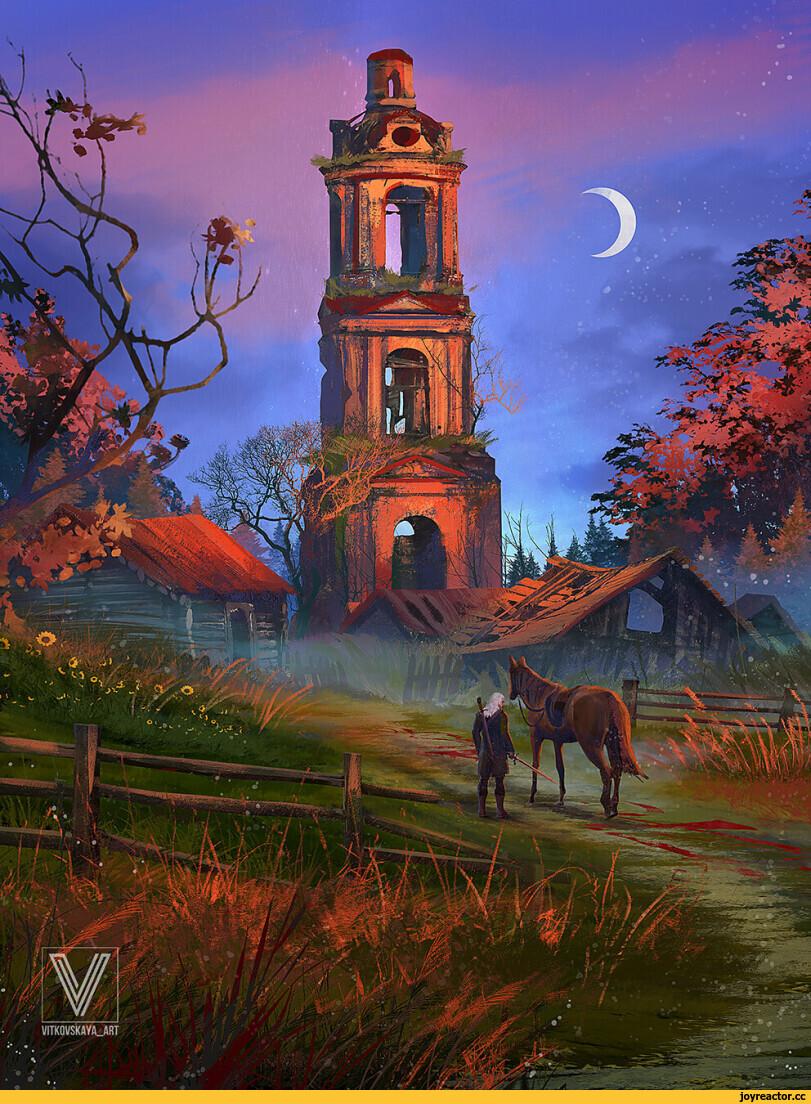 ﻿VITKOVSKAYA_ART,Geralt,Witcher Персонажи,The Witcher,Ведьмак, Witcher,фэндомы,Kateryna Vitkovska,Witcher Art