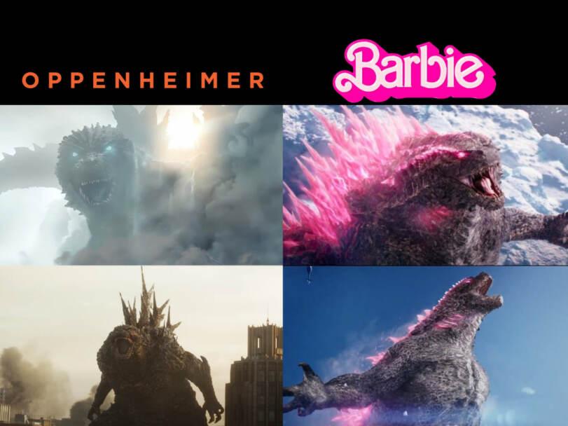 ﻿OPPENHEIMER,Godzilla,кайдзю,Barbie vs Oppenheimer / Barbenheimer