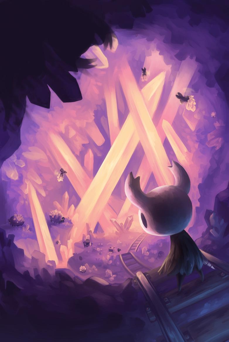 Hollow Knight,Игры,The Knight (HK),Рыцарь ,Игровой арт,game art,lollitree,Crystal Guardian,Hollow Knight,games,The Knight (HK),game art,lollitree,Crystal Guardian