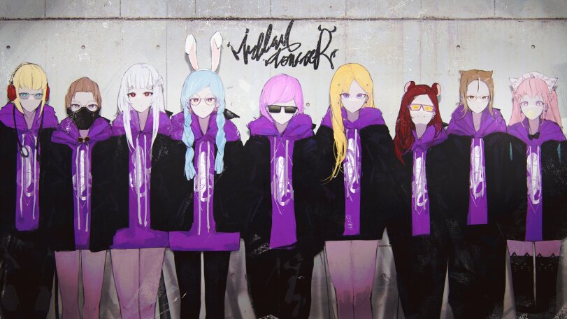 Hololive,Hololive Production, Хололайв,Virtual YouTuber,VTuber, Витубер,фэндомы,Usada Pekora,Усада Пекора,Akai Haato,Haachama, Акаи Хаато, Хаачама,Aki Rosenthal,Аки Розенталь,Hakos Baelz,Хакос Белц, Бэйлз, Бэй,Tokoyami Towa,Токоями Това,Nakiri Ayame,Накири Аямэ,Hakui Koyori,Хакуи Коёри, Хакуй