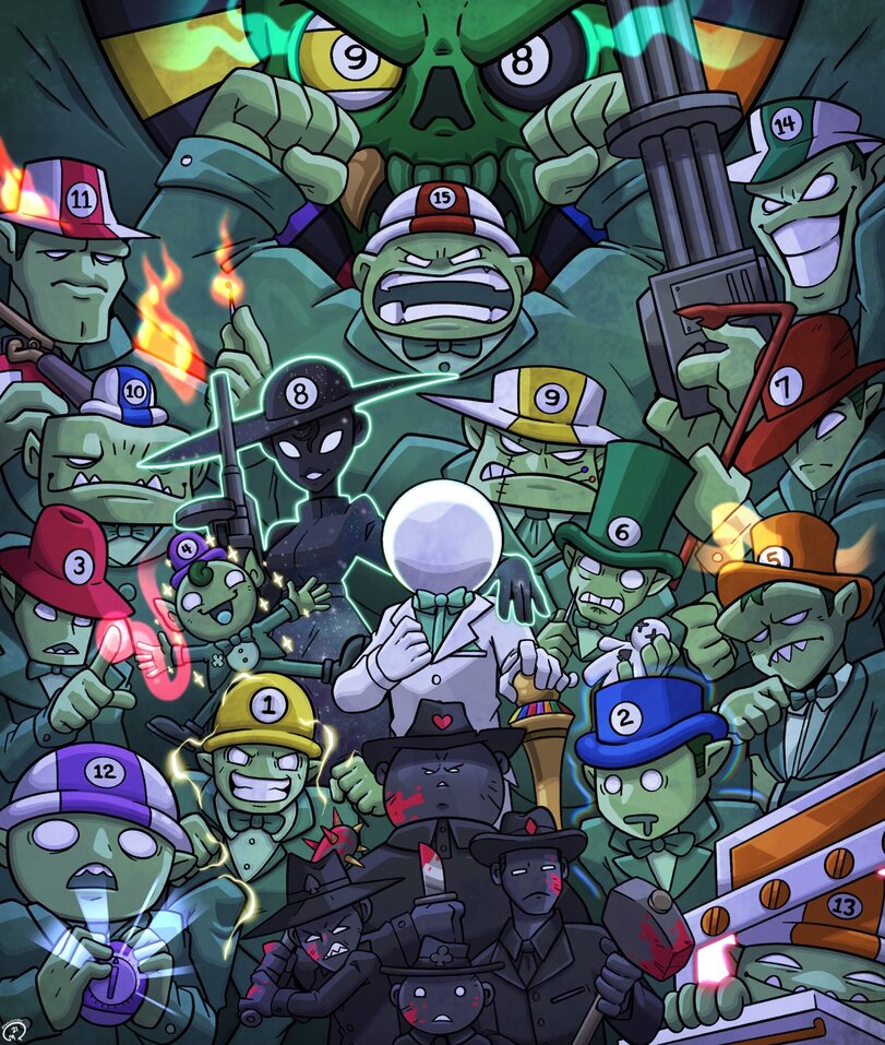 Homestuck,MS Paint Adventures,фэндомы,Spades Slick,Hearts Boxcars,Diamonds Droog,Clubs Deuce,Lord English,Doc Scratch,Itchy,Doze,trace,Clover,Fin,die,Crowbar,snowman,stitch (MSPA),Sawbuck,matchsticks,eggs,Biscuits,Quarters,Cans,The Felt