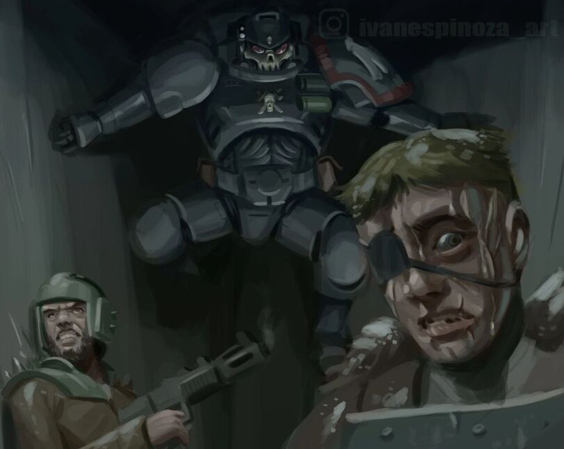 Ivan Espinoza,Raven Guard,Space Marine,Adeptus Astartes,Imperium,Империум,Warhammer 40000,wh40k, warhammer 40k, ваха, сорокотысячник,фэндомы,Primaris Space Marine,Chaos (Wh 40000)