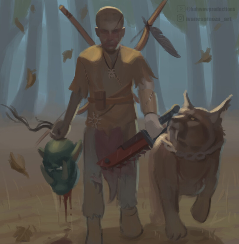 ﻿GE) @huliwov productions© ívam sp mza art,Ivan Espinoza,Warhammer 40000,wh40k, warhammer 40k, ваха, сорокотысячник,фэндомы,Khorne,Chaos (Wh 40000),Orks,Orcs, Орки