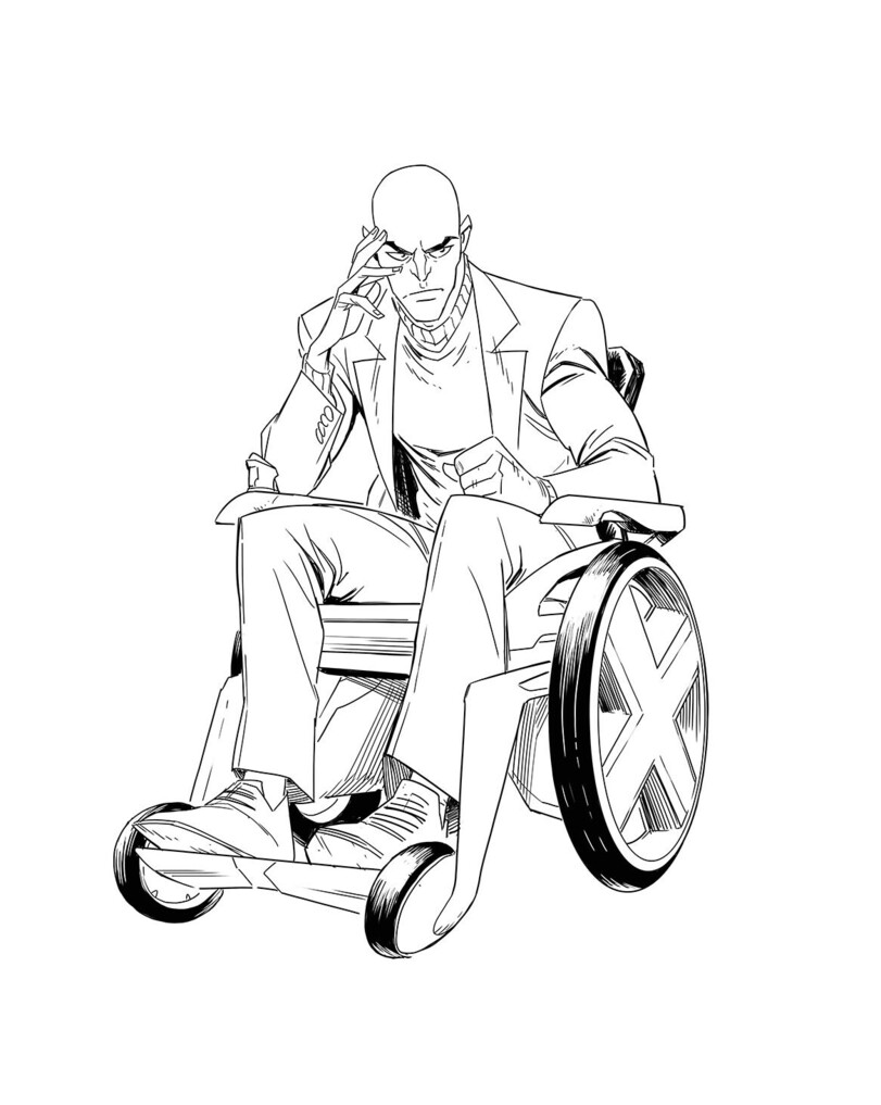 Ivan Fiorelli,Professor X,Профессор Чарльз Ксавьер,X-Men,Люди-Икс,Marvel,Вселенная Марвел,фэндомы,Marvel art,Ivan Fiorelli,Professor X,X-Men,Marvel,fandoms,Marvel art