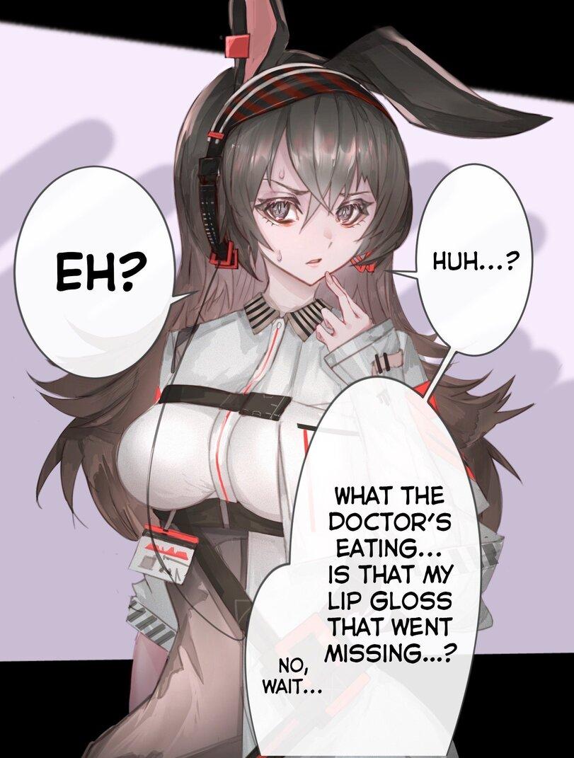 ﻿WHAT THE DOCTOR'S EATING... IS THAT My LIP GLOSS THAT WENT MISSING...?,Kava12823429,Arknights комиксы,Arknights,明日方舟, アークナイツ, 명일방주, аркнайтс,Игры,без перевода,читать справа налево,Gravel (Arknights),砾 (明日方舟), グラベル (アークナイツ), 그라벨 (명일방주), Гравель,Blaze (Arknights),ブレイズ(アークナイツ), 煌 (明日方舟), 블레이즈 (명일방주),