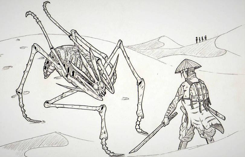 Kenshi (игра),Игры,Игровой арт,game art,под катом еще,много картинок,danijel-knez,Ruka (Kenshi)