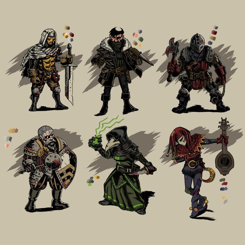 Leper (DD),Darkest Dungeon,Игры,Highwayman (DD),Bounty Hunter (DD),Man-at-Arms (DD),Plague Doctor (DD),Jester (DD),Игровой арт,game art,leper,Darkest Dungeon,games,Highwayman (DD),Bounty Hunter (DD),Man-at-Arms (DD),plague doctor (DD),Jester (DD),game art