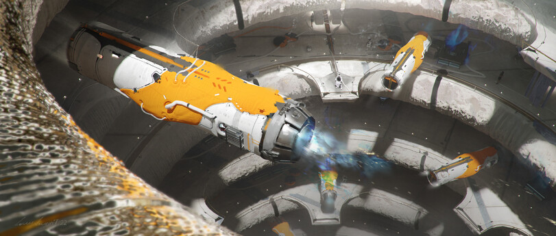 Louis Laurent,artist,Sci-Fi,art,арт,ship,blender,Louis Laurent,artist,Sci-Fi,art,ship,blender