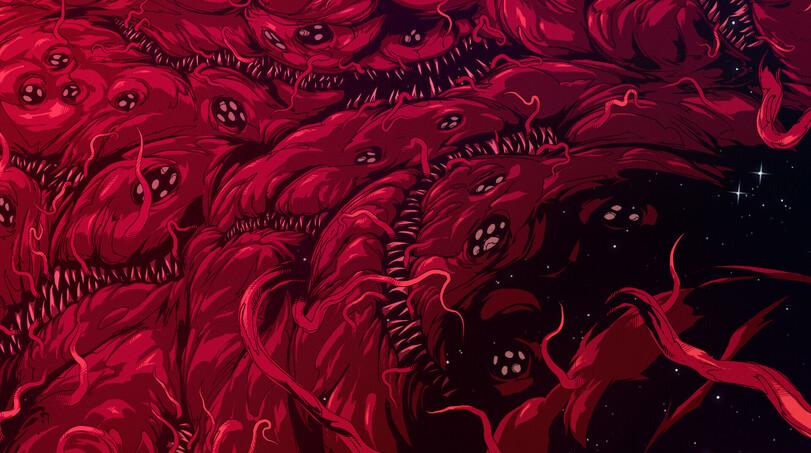Lovecraft art,Лавкрафт,Азатот,rustam ha,art,арт,красивые картинки