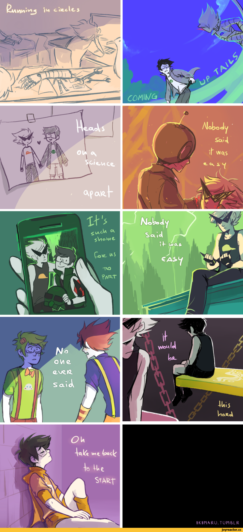 MS Paint Adventures,фэндомы,Jake English,Homestuck,Dirk Strider,Roxy Lalonde,Jane Crocker,Jack Noir (b2),Spades Slick,Miss Paint,Dave Strider,Terezi Pyrope,Caliborn,Lord English,Rose Lalonde,Jade Harley,John Egbert,ikimaru-art,artist