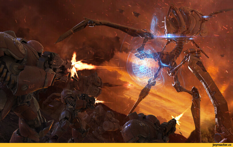 Marine (SC),Starcraft Units,Starcraft,Старкрафт,Blizzard,Blizzard Entertainment, Близзард,фэндомы,Colossus (SC),Terran,Starcraft расы,Protoss,Протоссы,Starcraft II,Starcraft 2, Старкрафт 2,Nak Ma