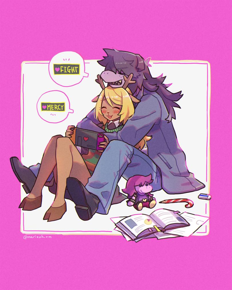 Marizoh,Noelle Holiday,Deltarune персонажи,Deltarune,Undertale,фэндомы,Kris (Deltarune),Susie (Deltarune),Ralsei,ralsei, Ralsei (Deltarune),Lancer (Deltarune),Suselle,UT shipping,Undertale шиппинг, UT шиппинг, Undertale shipping,длиннопост,Berdly,anime is real