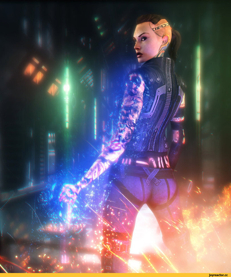 Mass Effect,фэндомы,ME art,Jack (ME),Miranda Lawson,Maya Brooks,Salliby