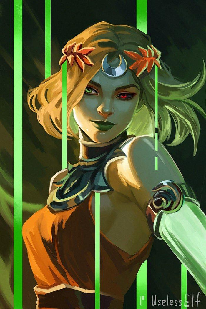 Melinoe (Hades),Hades 2,Hades (Игра),Игры,Zagreus (Hades),Загрей,Useless Elf,useless_Elf