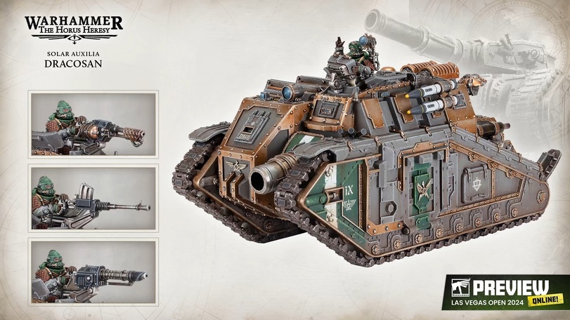 ﻿WARHAMMER * ¥The Horus Heresy** SOLAR AUXILIA DRACOSAN ^- LAS VEGAS OPEN 2024,Miniatures (Wh 30000),Solar Auxilia,Wh Past,Warhammer 40000,wh40k, warhammer 40k, ваха, сорокотысячник,фэндомы,Wh News,Leman Russ (tank),Sentinel (wh 40000),Astra Militarum,Imperial Guard, ig,Imperium,Империум