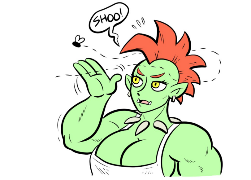 My Girlfriend Is an Orc Warlord!,Markraas,Marko Raassina, Scrollzoom,artist