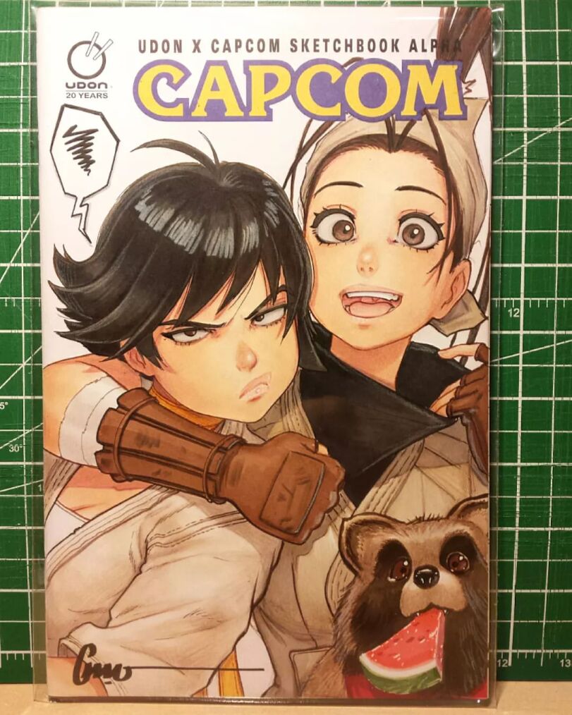 ﻿UDON X CAPCOM SKETCHBOOK AL UDOn 20 YEARS Z,Omar Dogan,artist,ibuki (street fighter),Street Fighter,Уличный Боец,Игры,Makoto (Street Fighter),Макото 