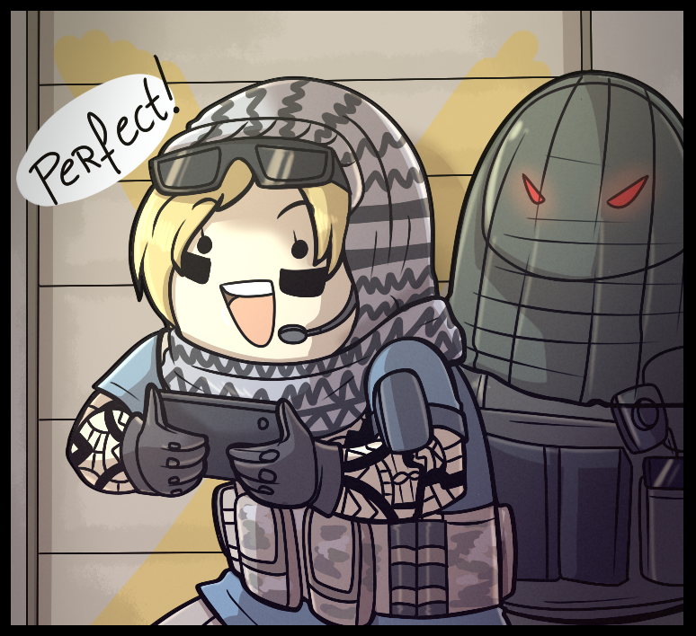 ﻿ jé [ I 1,Rainbow Six Siege,Rainbow Six,Игры,Nokk (R6S),Valkyrie (R6S)