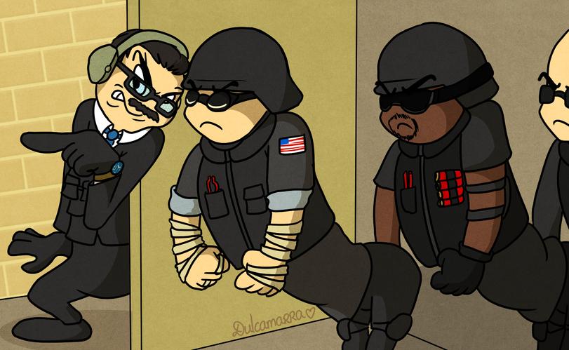 Rainbow Six Siege,Rainbow Six,Игры,Warden,castle,Pulse (R6S),Thermite (R6S),Castle (R6S),Warden (R6S)