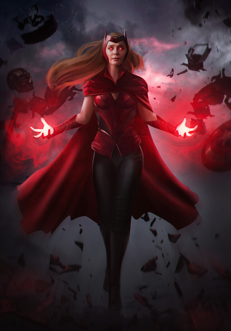 Scarlet Witch,Алая ведьма, Ванда Максимофф,Marvel,Вселенная Марвел,фэндомы,Mizuri,Marvel art,Scarlet Witch,Marvel,fandoms,Mizuri,Marvel art