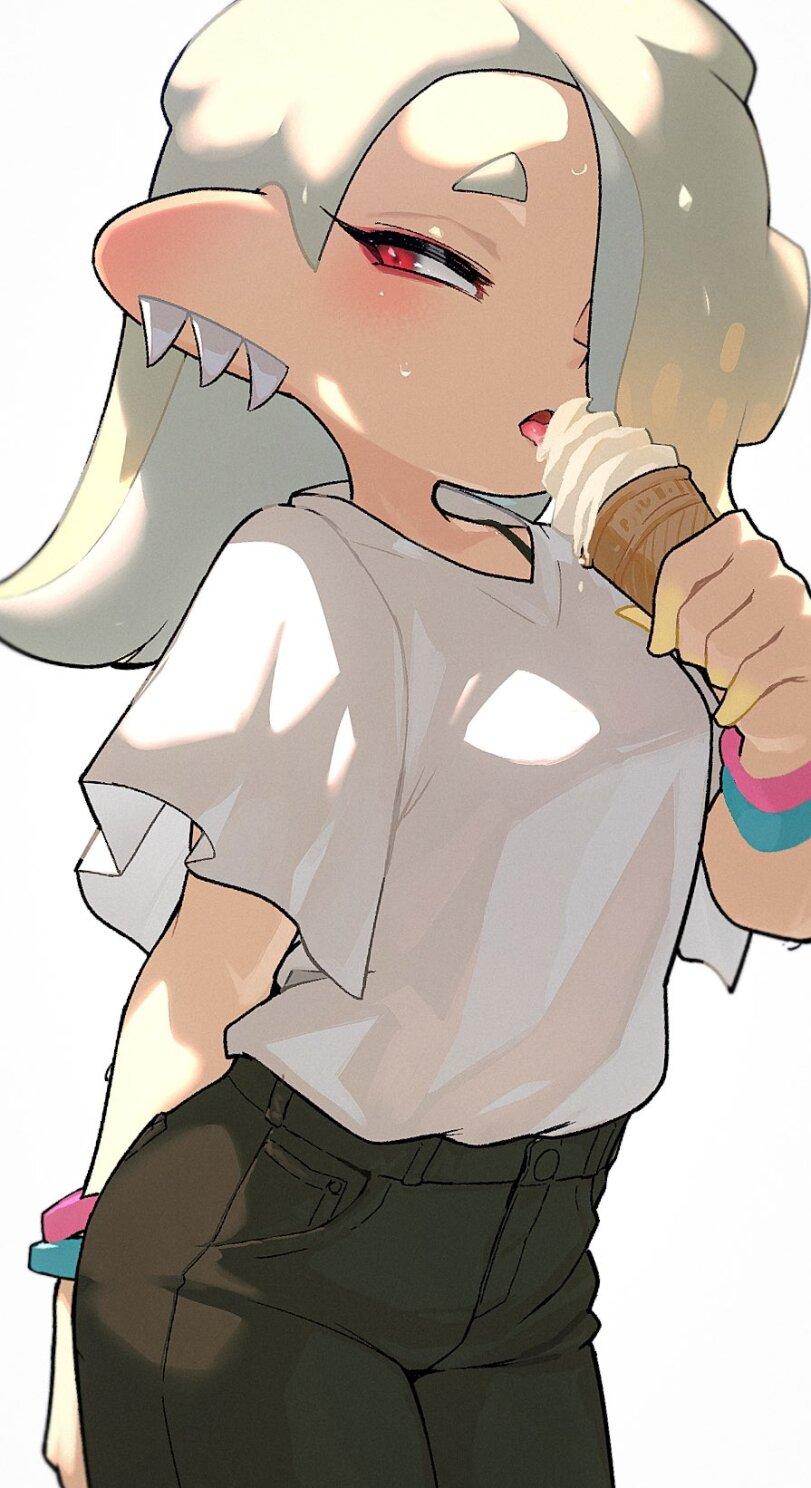 ﻿— .« \,Shiver (Splatoon),Кулла ,Splatoon,Игры,game art,hizake,artist,Shiver (Splatoon),Splatoon,games,game art,kashu (hizake),artist