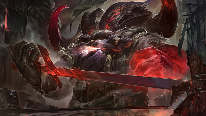 SpTASIL,artist,orn,Yasuo,Ясуо,League of Legends,Лига Легенд,фэндомы,Sion,Сион,Kayn,Каин,Volibear,Волибир,Kha'Zix,Ка'Зикс,LoL art,под катом еще,красивые картинки,art,арт,Игры,Ornn,Орн