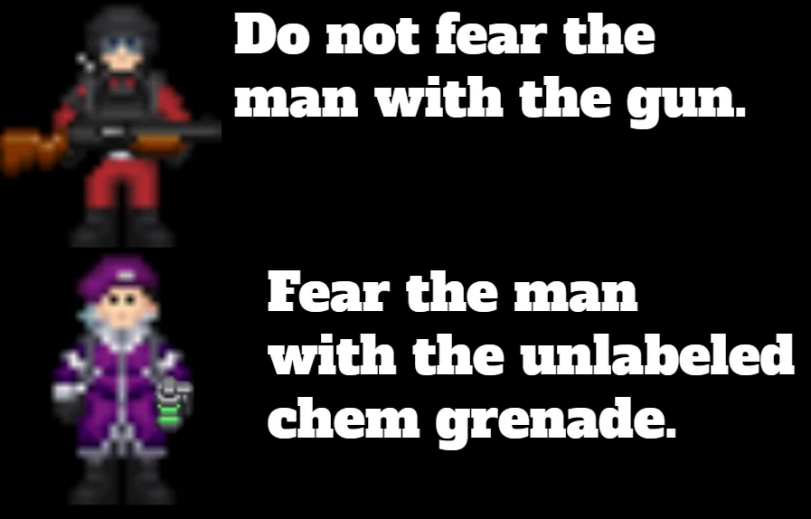 ﻿Do not fear the man with the gun. Fear the man with the unlabeled chem grenade.,Space Station 13,space station 13, SS13, SS-13, Космическая станция 13,разное,Space Station 13,Игры,без перевода,,,Space Station 13,games